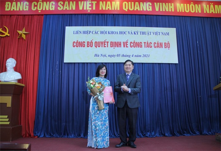 Liên hiệp các Hội Khoa học và Kỹ thuật Việt Nam công bố các quyết định bổ nhiệm cán bộ chủ chốt