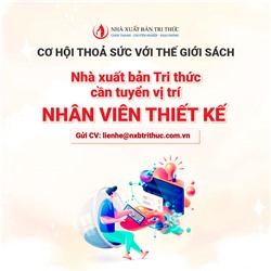 Nhà xuất bản Tri thức tuyển nhân viên thiết kế 