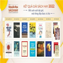 Nhà xuất bản Tri thức với 2 giải Sách Hay lần thứ XI năm 2022