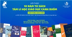 Tủ sách Cánh Buồm: 10 năm song hành cùng người làm giáo dục 