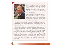 GS. Nguyễn Hữu Tăng trọn đời vì khoa học, nặng lòng vì đất nước